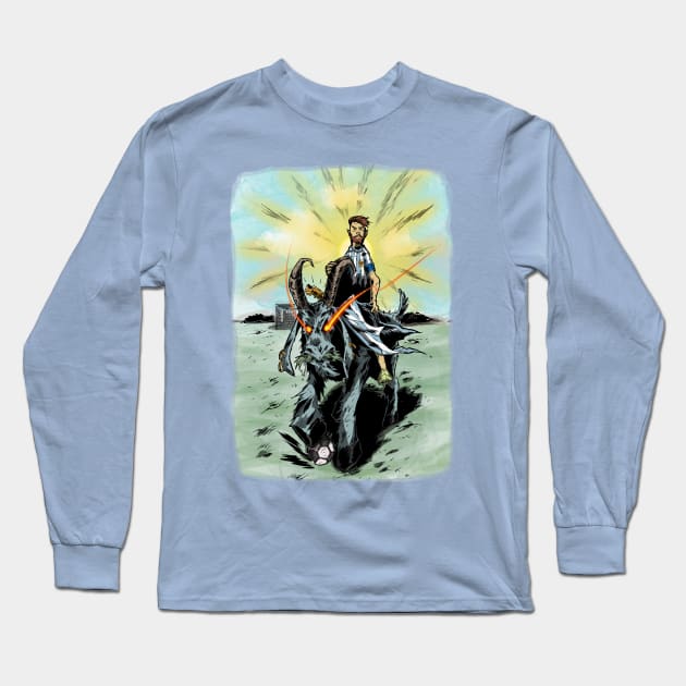 Messi is GOAT! Long Sleeve T-Shirt by BRed_BT